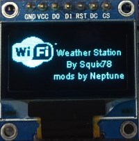 ESP8266 OLED 自动夏令时气象站