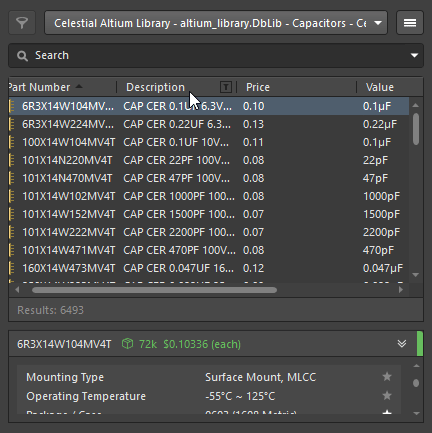 Celestial Altium Library