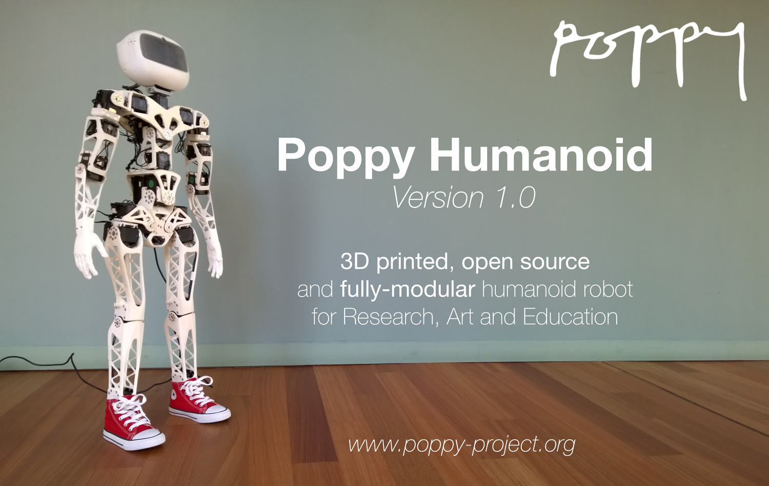 Poppy Humanoid 开源仿人机器人