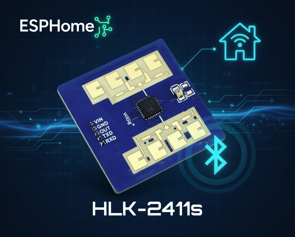 ESPHome LD2411S 毫米波传感器组件