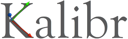 Kalibr 视觉-惯性校准工具箱