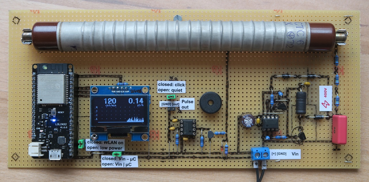 ESP32盖革计数器