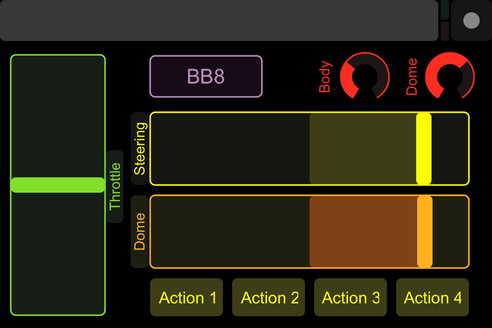 BB-8 ESP8266/TouchOSC/Arduino WiFi 机器人遥控