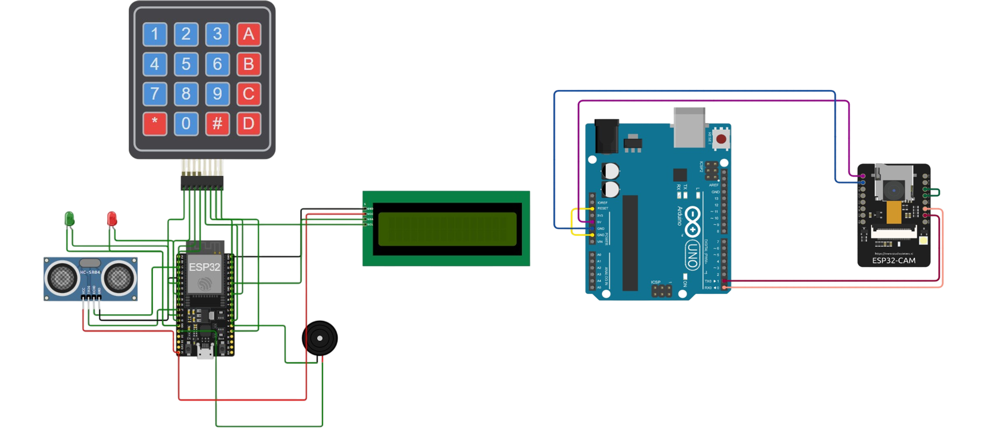 ESP32智能安防监控系统